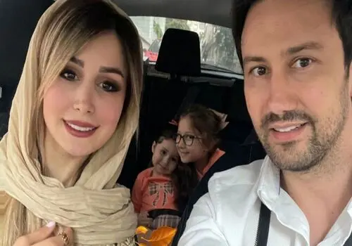 دیدار خانوادگی در دبی؛ عکس‌های منتشر شده از نیلوفر استخری در کنار برادرزاده‌هایش