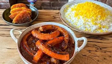 ناهار امروز: خورش کدو حلوایی و مرغ؛ طعم گرم پاییز بر سر سفره شما