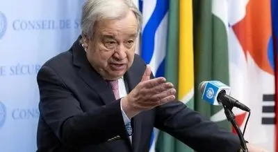 گوترش: تداوم اختلال در تنگه هرمز امنیت انرژی جهانی، تامین غذا و تجارت را به خطر می‌اندازد
