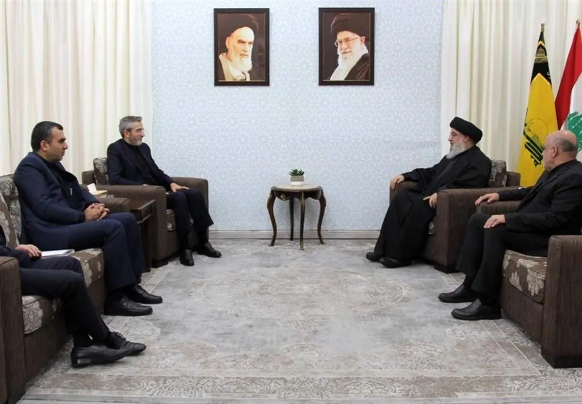دیدار باقری با سید حسن نصرالله