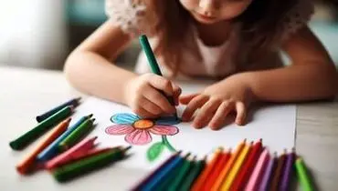 تفاوت نقاشی کودکان شاد و غمگین در چیست؟
