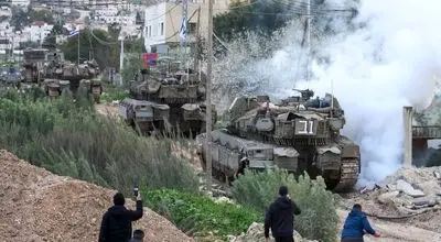 هدف قرار گرفتن یک تانک اسرائیلی در مرز با لبنان/ ۴۰ شهید و ۲۴۶ زخمی در لبنان