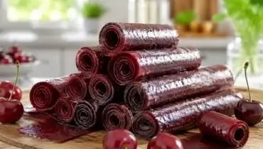 طرز تهیه لواشک گیلاس خانگی؛ خوشمزه، ترش و بدون مواد نگهدارنده