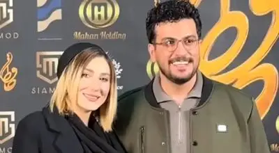 بوسه عاشقانه امیرحسین قیاسی بر پیشانی همسرش وایرال شد/ویدیو 