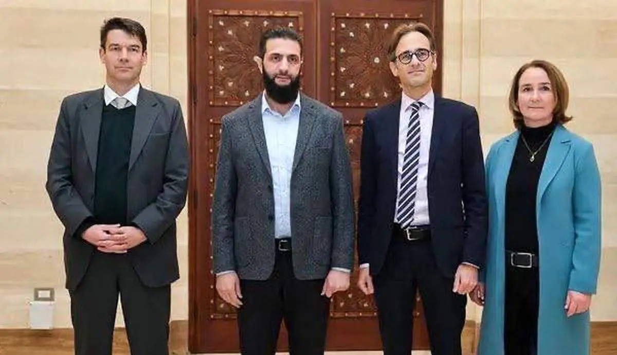 نخستین دیدار رسمی مقامات آمریکا با الجولانی

