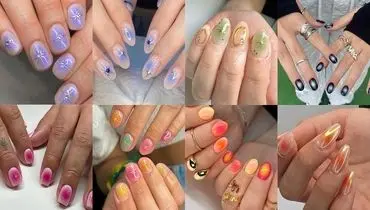 ایده ناخن‌های رنگارنگ و پرانرژی به سبک ترند داغ تابستان