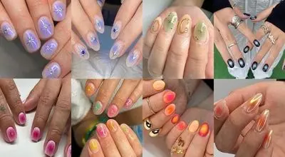 ایده ناخن‌های رنگارنگ و پرانرژی به سبک ترند داغ تابستان
