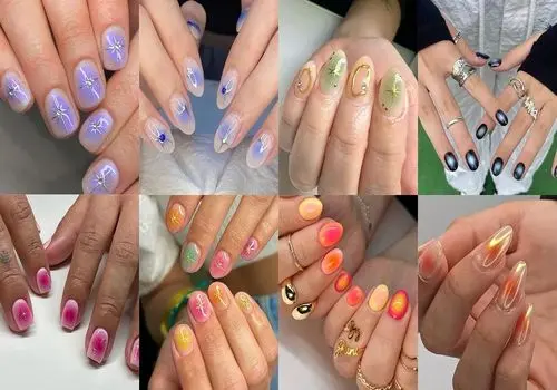 ایده ناخن‌های رنگارنگ و پرانرژی به سبک ترند داغ تابستان