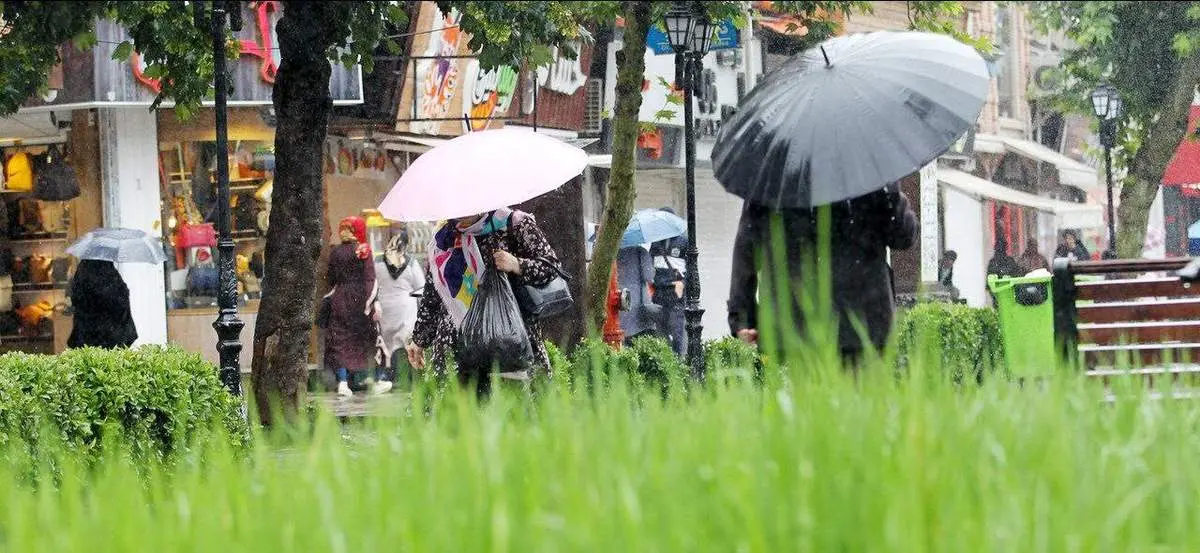 رگبار باران و کاهش نسبی دما در انتظار شهرهای ایران