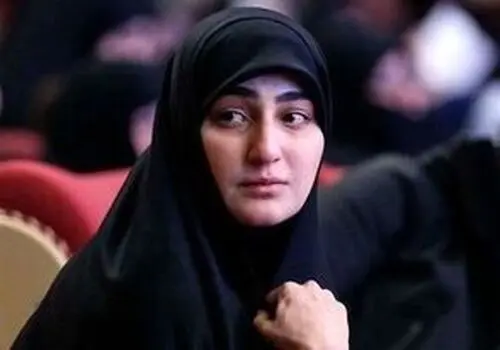 زینب سلیمانی در مراسم محرم شهر دیده شد+ تصاویر