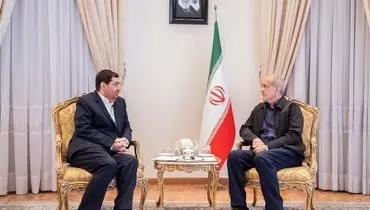 دیدار محمد مخبر با رئیس جمهور منتخب
