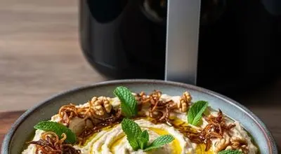 شام امشب با من: طرز تهیه کشک بادمجان رژیمی با هواپز؛ کم‌روغن و خوشمزه