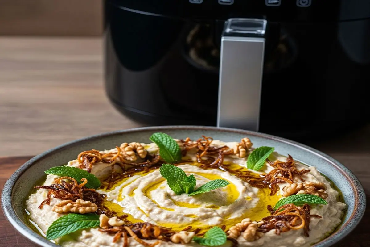 شام امشب با من: طرز تهیه کشک بادمجان رژیمی با هواپز؛ کمروغن و خوشمزه