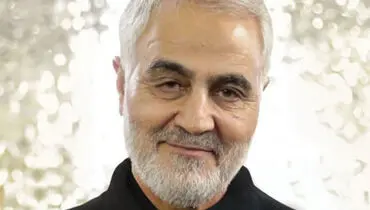 این دختر اشک حاج قاسم را درآورد+ عکس