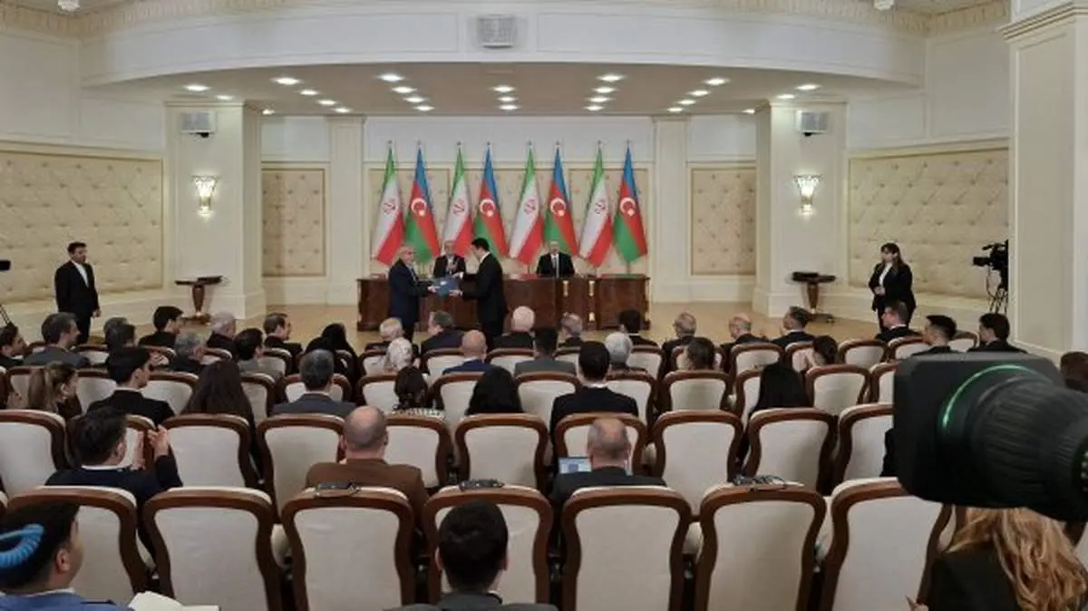 امضای ۷ تفاهم‌نامه همکاری میان ایران و آذربایجان