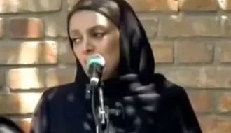 صحبت‌های تلخ همسر مرحوم درجاتی در مراسم‌ خاکسپاری او/اردیبهشت ما اردیبعشق نشد/ویدیو
