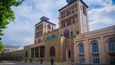 قاب زیر خاکی از کاخ شمس العماره در حال ساخت + عکس