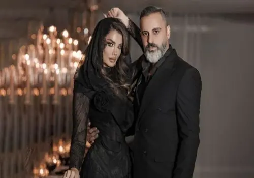 عکس خاص همسر علیرام نورایی و پسرش 