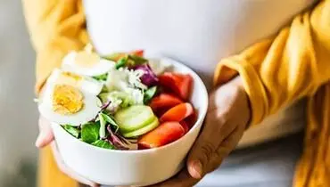 خانم‌های باردار نیازی به غذای دو نفره ندارند