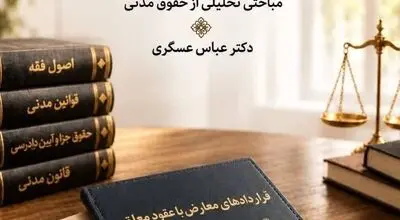 «قراردادهای معارض با عقود معلق در حقوق ایران»؛ پژوهشی تحلیلی از رئیس امور دعاوی و قراردادهای معاونت حقوقی ریاست جمهوری