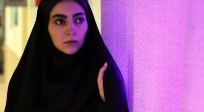 مرضیه سریال بچه مهندس با یک تیپ شاد و تابستانی