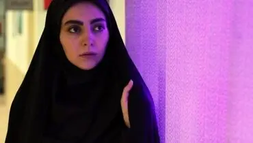 مرضیه سریال بچه مهندس با یک تیپ شاد و تابستانی