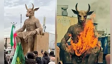 آتش و نماد: پیامد سوزاندن مجسمه بعل