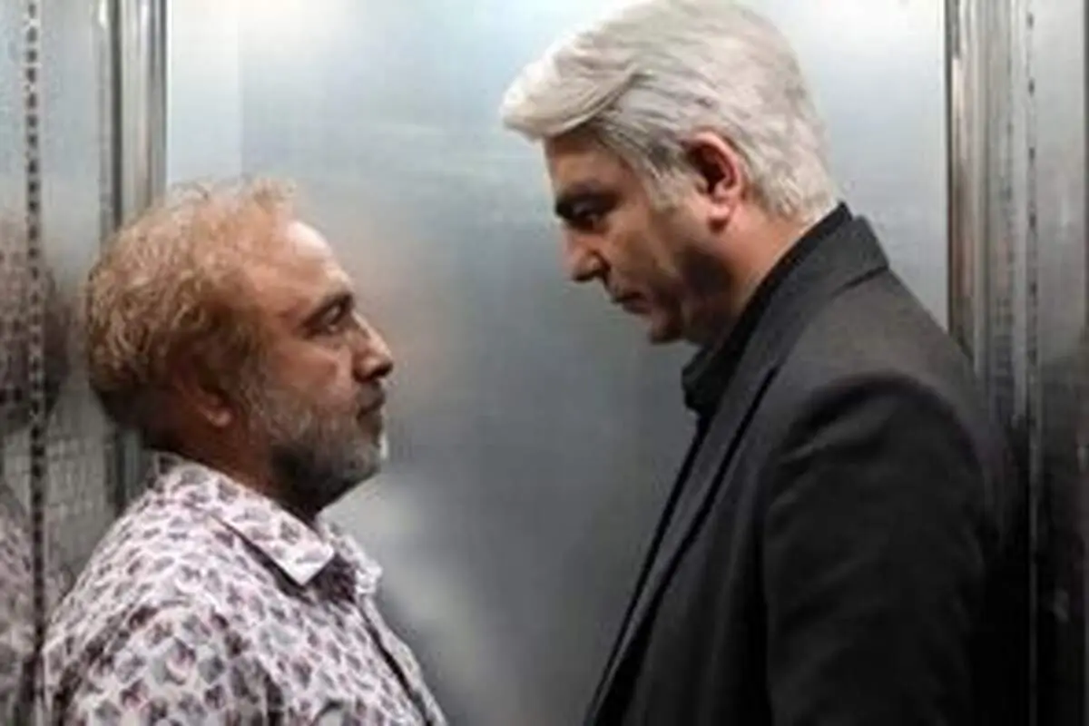 قاب متفاوت بازیگر آقای قاضی با رضا عطاران