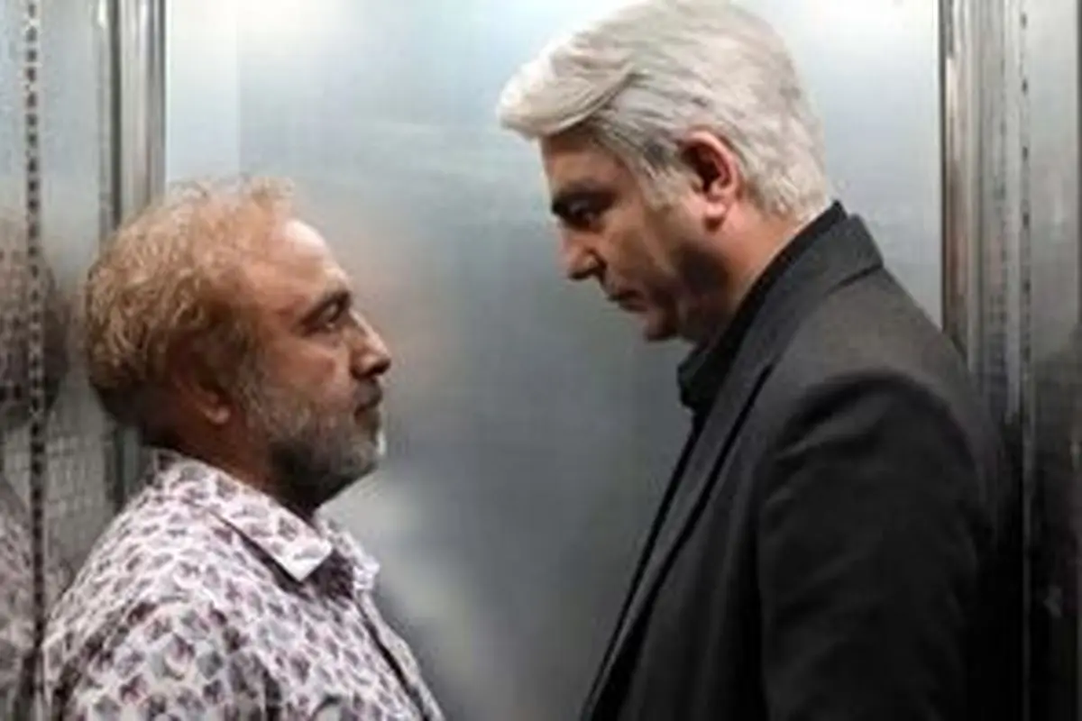 قاب متفاوت بازیگر آقای قاضی با رضا عطاران