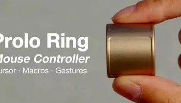 جادوی فناوری در نوک انگشتان؛ با Prolo Ring کامپیوترتان را لمس‌ناپذیر کنترل کنید! + فیلم