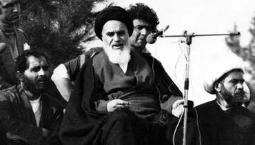 تصویری دیده نشده از آماده شدن آرامگاه امام خمینی قبل از مراسم تدفین