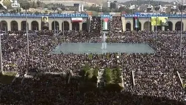 حواشی و تصاویر اقامه نماز جمعه تهران به امامت رهبر انقلاب در مصلی تهران