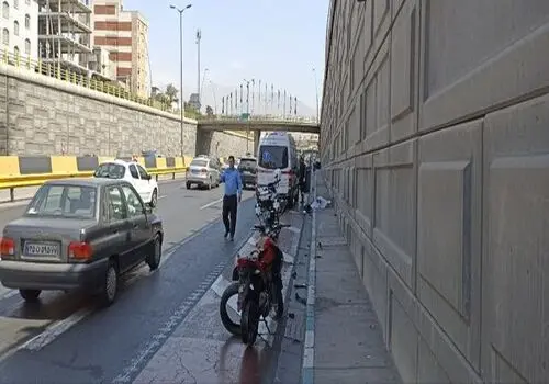 تصادف زنجیره‌ای در آزادراه تهران–قم