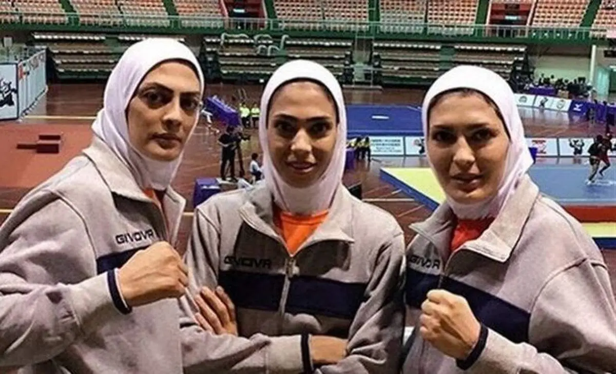 جنجال در ووشو؛ بیانیه فدراسیون پس از ادعای حمله خواهران منصوریان به رئیس فدراسیون+عکس