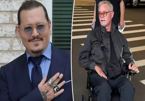 اریک دین پیش از مرگ در سن ۵۳ سالگی بدون اجاره در خانه جانی دپ زندگی می‌کرد