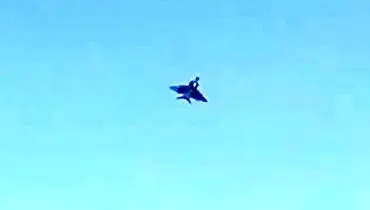 تصاویر اسکورت یک هواپیمای مهم در آسمان ایران/ویدیو 