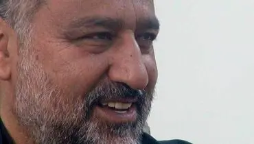 تصویری از  شهید سید رضی موسوی در کنار سید حسن نصرالله
