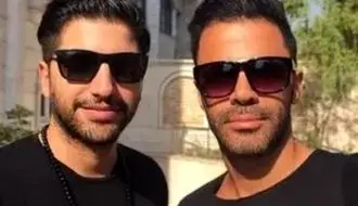 حضور سیروان و زانیار خسروی در تجمع‌ دیشب تجریش/ویدیو 