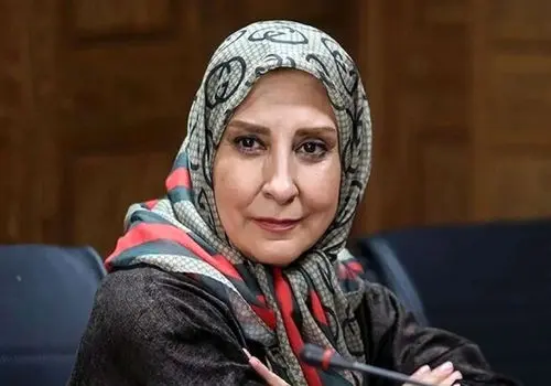 مرجانه گلچین عاقد مراسم آرام جعفری و بابک انصاری شد+ فیلم