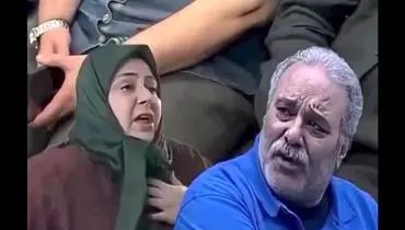 چهره غمگین مازیار لرستانی برای محمد کاسبی که در سریال سه در چهار هم بازی بودند/ویدیو 