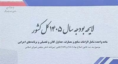 دلایل رد بودجه 1405 چه بود؟