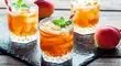 طرز تهیه نوشیدنی خنک هلو در سه سوت + فیلم / آموزش تهیه شربت هلو خانگی لذیذ