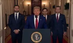 ترامپ: اکنون زمان صلح است!

