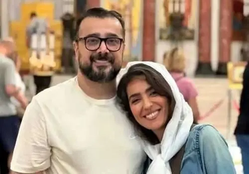استوری عاشقانه سپند امیر سلیمانی برای همسرش مونا کرمی