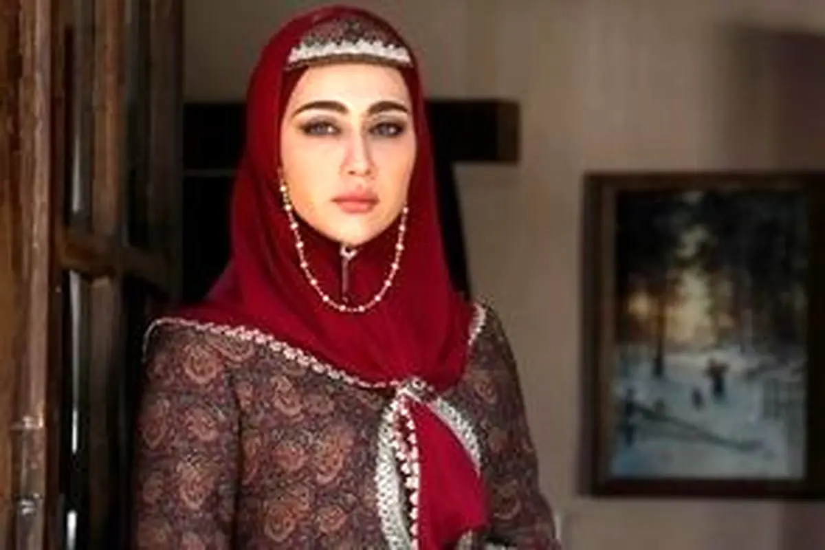 بازیگر گیلدخت با یک تیپ جذاب جلبتوجه کرد