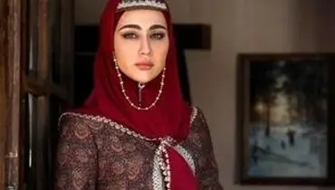 بازیگر گیلدخت با یک تیپ جذاب جلب‌توجه کرد