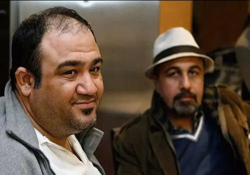 تصویری از آقای قاضی در کنار رضاعطاران