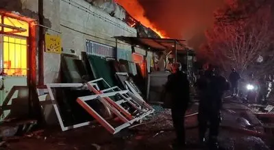 آتش‌سوزی کارگاه نجاری یک پادگان در تهران