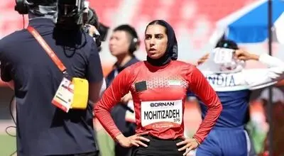 لحظه حذف دختر قهرمان ایرانی به دلیل نداشتن کفش استاندارد + فیلم