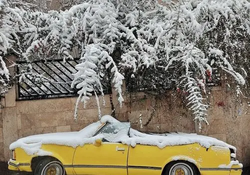 
بارش برف و باران در جاده‌های ۹ استان
